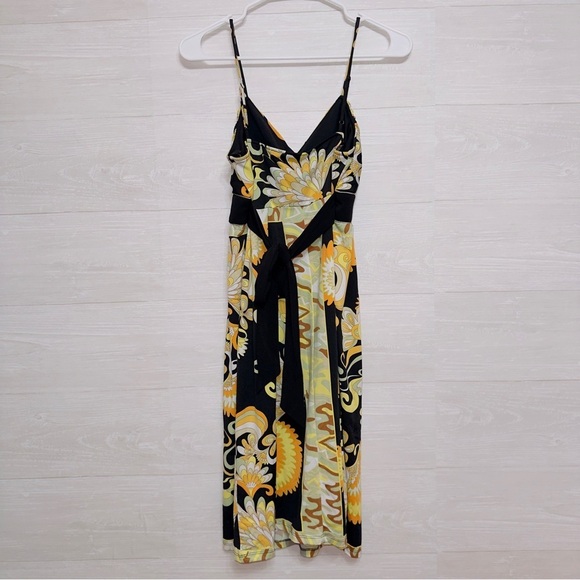 Charlotte Russe Y2K Floral Print Spaghetti Strap Tie Back Casual Sundress small - Picture 5 of 5